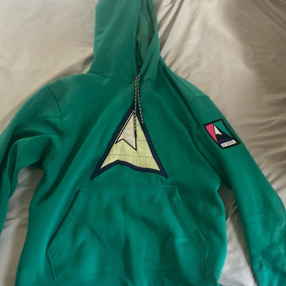 Green Jordan hoodie